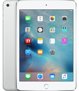 iPadmini 7.9インチ 第4世代[16GB] セルラー au シルバー【安 …