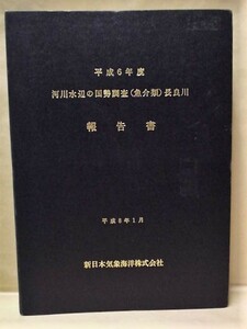 平成６年度 河川水辺の国勢調査（魚介類）長良川 報告書　1996（河川環境調査/生物調査/ナマズ/アカザ/アユ/メダカ/イシガメ/タイコウチ