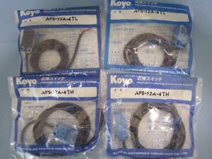 接近スイッチ KOYO 型番 APS-12A-4TH*2個 APS-12A-4TL*2個