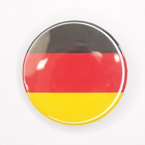 Button badge 40mm Germany National Flag 缶バッジ 国旗柄 Vespa Lambretta ベスパ ランブレッタ 50S 100 et3 GTR RALLY PX200E 160GS