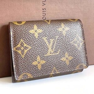 美品♪ ルイヴィトン LOUIS VUITTON モノグラム アンヴェロップ カルト ドゥ ヴィジット カードケース 名刺入れ M62920