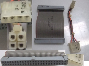 ◆50ピンSCSI内蔵ケーブル(電源ケーブル付)。