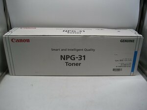 CANON キヤノン◎未使用◎純正 トナー◎NPG-31◎シアン◎外箱痛みあり K2336