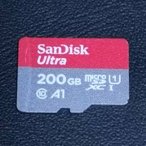 micro　sdxc　200　GB　sandisk　641　①　