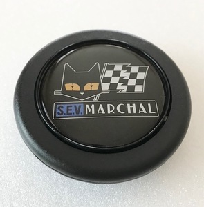 マーシャル ホーンボタン Marchal クラクションボタン ホーン momo ステアリングアクセサリー 内装品 ブラック 黒猫