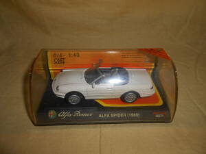 DIE-CAST　1:43　ALFA SPIDER（1989）