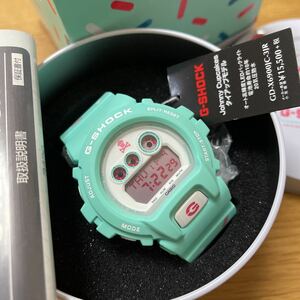 CASIO 最終値下！ラスト1本！即決 ジョニーカップケーキコラボモデル　GD-X6900JC-3JR ティファニーカラー　正規品　新品　未使用品 完品