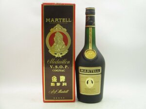 MARTELL VSOP MEDAILLON マーテル VSOP メダイヨン ゴールドラベル コニャック ブランデー 700ml 40％ 箱入 B65836