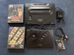 SNK  NEO GEO 本体　メモリーカード　ソフト2本セット