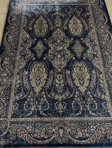 百貨店展示品　シルク100％ 最高峰225万ノット　イラン産　手織り 高級ペルシャ絨毯 101×152cm　#6