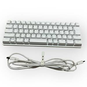 Huntsman Mini JP ゲーミングキーボード テンキーレス Linear Optical Switch JP配列 Mercury White RZ03-03391100-R3J1 Razer(レイザー)