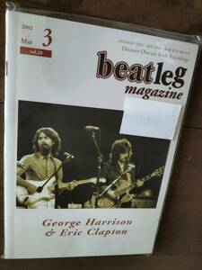 ★GEORGE HARRISON特集[beatleg]2002年3月 ERIC CLAPTON/LED ZEPPELIN/JEFF BECK/PRINCE/BON JOVI/PINK FLOYD/KINKS 他 新品！美品！即決！