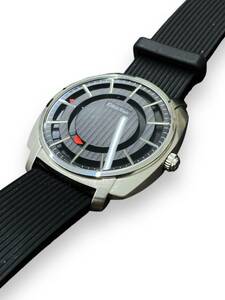 Calvin Klein カルバンクライン CKハイライン K5M3X1 アナログ 腕時計 黒文字盤 SS/ラバー メンズ 可動品 裏蓋保護フィルム付