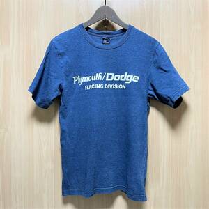 plymouth Dodge RACING DIVISION プリント Tシャツ ダッジ クライスラー SUPER BEE HEMI DEMON DAYTONA