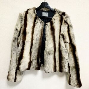 美品♪ theory luxe セオリーリュクス ファージャケット フォーマル