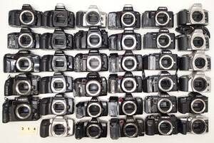 M314E ミノルタ 一眼レフフィルムカメラ 大量 ３５台 α-7 α-9 Sweet S Ⅱ L 7xi 3xi 303si SUPER 807si 7700i 9000 8700i 等 ジャンク