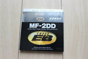 【フロッピーディスク FD 】TDK MF-2DD (品番：MF-2DD-SEB) ★新品・未開封★