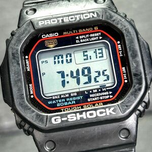 CASIO カシオ G-SHOCK ジーショック GW-M5610-1B 腕時計 タフソーラー 電波ソーラー デジタル 多機能 ブラック ステンレス 動作確認済み