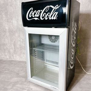 現状品　希少　レア　コカコーラ　卓上　冷蔵庫　黒　2013年製　冷蔵ショーケース　JR-CC25B
