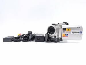 ★☆miniDVテープのダビングに最適！ 中古 良品 動作確認/点検清掃済 SONY ソニー Handycam ハンディカム DCR-TRV11 S-1034-6☆★