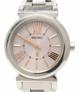 訳あり セイコー 腕時計 SSVE067 ルキア ソーラー ピンク レディース SEIKO [0402]