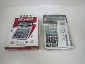 KADIO 電卓 １２桁 KD-3395B 中古②