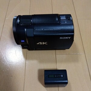 即決　通電確認済み　SONY　4K ビデオカメラ FDR-AX30