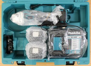 ◆開封未使用品◆ Makita マキタ GA404DRGXN 充電式ディスクグラインダ セット品 ※バッテリ2個，充電器付 (2733137)