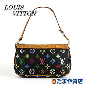 LOUIS VUITTON ルイヴィトン ポシェット アクセソワール M92648 モノグラム マルチカラーキャンバス フランス製 17152