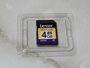 レキサーメディア Lexar Standard SDHCメモリーカード Class4 4GB LSD4GBABJP
