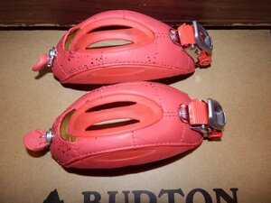 美品 部品★BURTON バートン★トゥキャップセット 赤 M 男性用