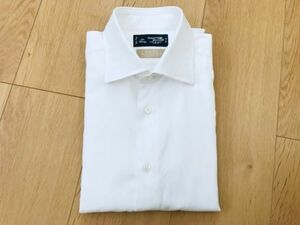 【良品】鎌倉シャツメーカー★SLIMFIT★ワイシャツ★白★39‐83