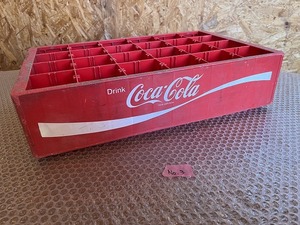 コカコーラ コカ・コーラ ケース ボトルケース REG300 × 24　中古品　管理№3