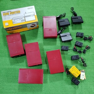 Nintendo 任天堂 ファミコン ディスクドライブ HVC-022 本体 5台 ACアダプター HVC-025 3個 RAMアダプター HVC-023 5個 まとめ売り 