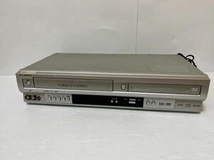 DXアンテナ DVD/VHSコンビネーションデッキ 2008年製 DV-140V 通電確認のみのジャンク ジャンク品 ビデオ DVD一体型 ビデオデッキ 