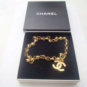 ◎CHANEL シャネル ネックレス/ ヴィンテージ　ココ ココマーク アクセサリー 箱◎KI