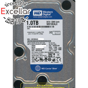 【中古】Western Digital製HDD WD10EALX 1TB SATA600 9000～10000時間以内 [管理:1050023192]