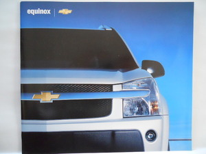 シボレー　EQUINOX（エクイノックス）　2004年USA版カタログ