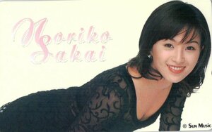 ★酒井法子　サンミュージック★テレカ５０度数未使用pn_186