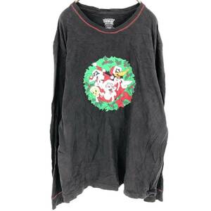 MD LOONEY TUNES Tシャツ 黒 ブラック 長袖 リユース ultramto ts1128