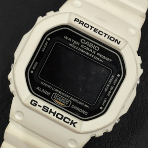 カシオ Gショック クォーツ 腕時計 デジタル DW-5600FS ユニセックス 未稼働品 ホワイト ファッション小物 QR061-174