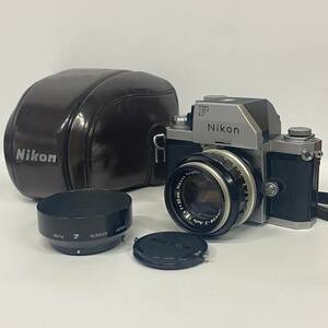 1円~【動作未確認】ニコン Nikon F 中期型 フォトミックFTN NIKKOR-S Auto 1:1.4 f=50mm 一眼レフ フィルムカメラ 単焦点レンズ J110006