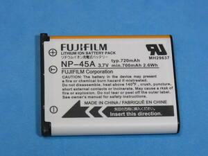 FUJI FILM 未使用品 純正バッテリー NP-45A １個 ケース入り 管理759