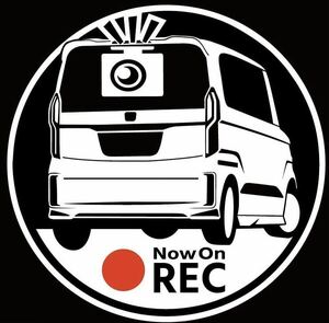 無料車種やカラー変更可能です　ホンダ　エヌボックス　カスタム　nbox ドラレコ　ドライブレコーダー　ステッカー　nvan none nwgn