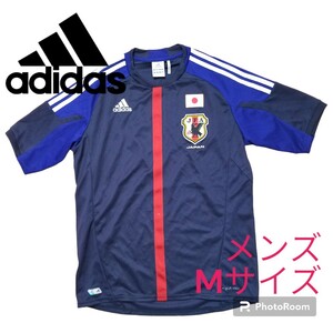 アディダス adidas メンズ 日本代表 レプリカ ユニフォーム サッカー日本代表 半袖 古着 Mサイズ