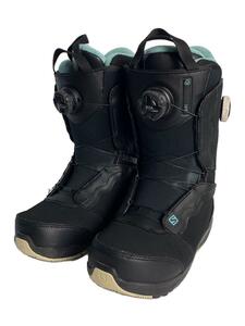 salomon◆スノーボードブーツ/24.5cm/BOA/BLK/412136