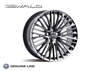 WALD ヴァルド GENUINE LINE F001 9.0×21 5/120 TOYOTA 40系 ヴェルファイア トヨタ 40系 アルファード 21インチ ホイール 新品 4本セット