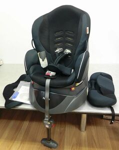 【NH102】チャイルドシート Aprica アップリカ フラディア 2014年モデル ノーブルブラックBK 93085 回転式 2.5kg～18kg