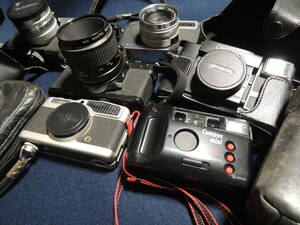 フィルムカメラまとめて6台＞ミノルタ、YASHICA、KONICA、キャノン