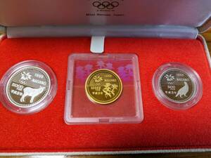 長野オリンピック冬季競技大会記念（第１次）プルーフ貨幣セット